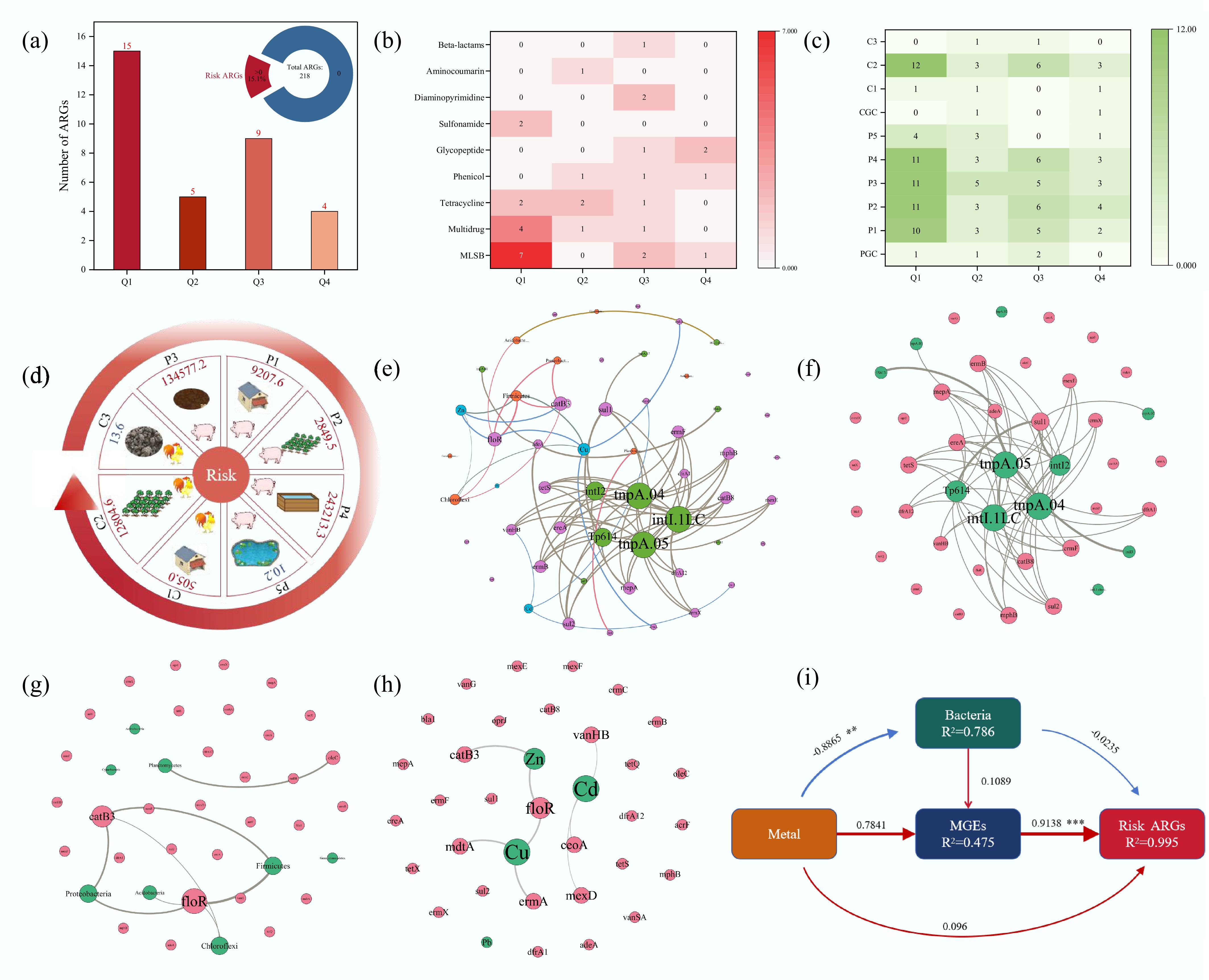 Heavy metals and antibiotic resistance genes in large-scale livestock ...