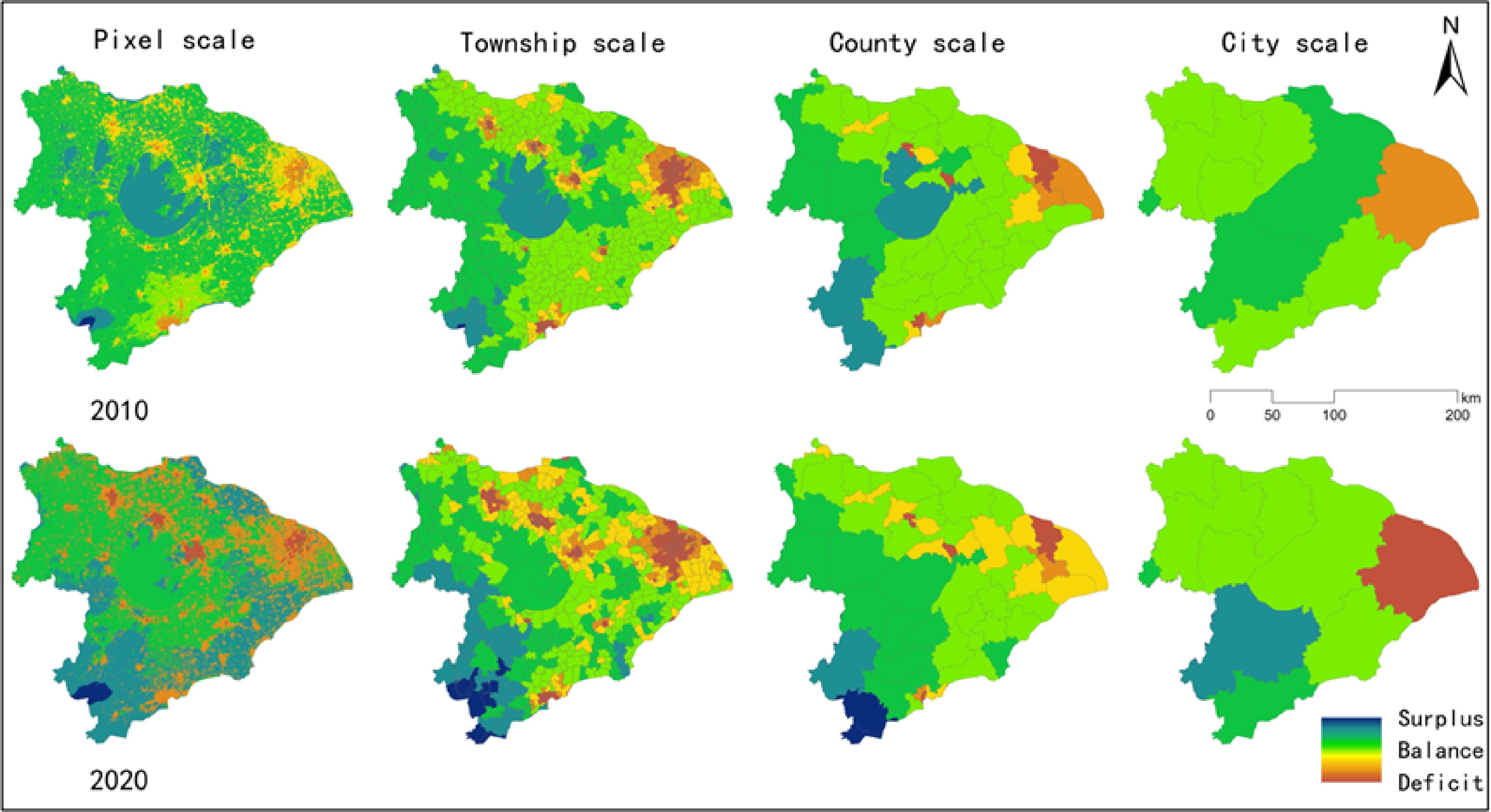 Quantifying the difference between supply and demand of ecosystem ...