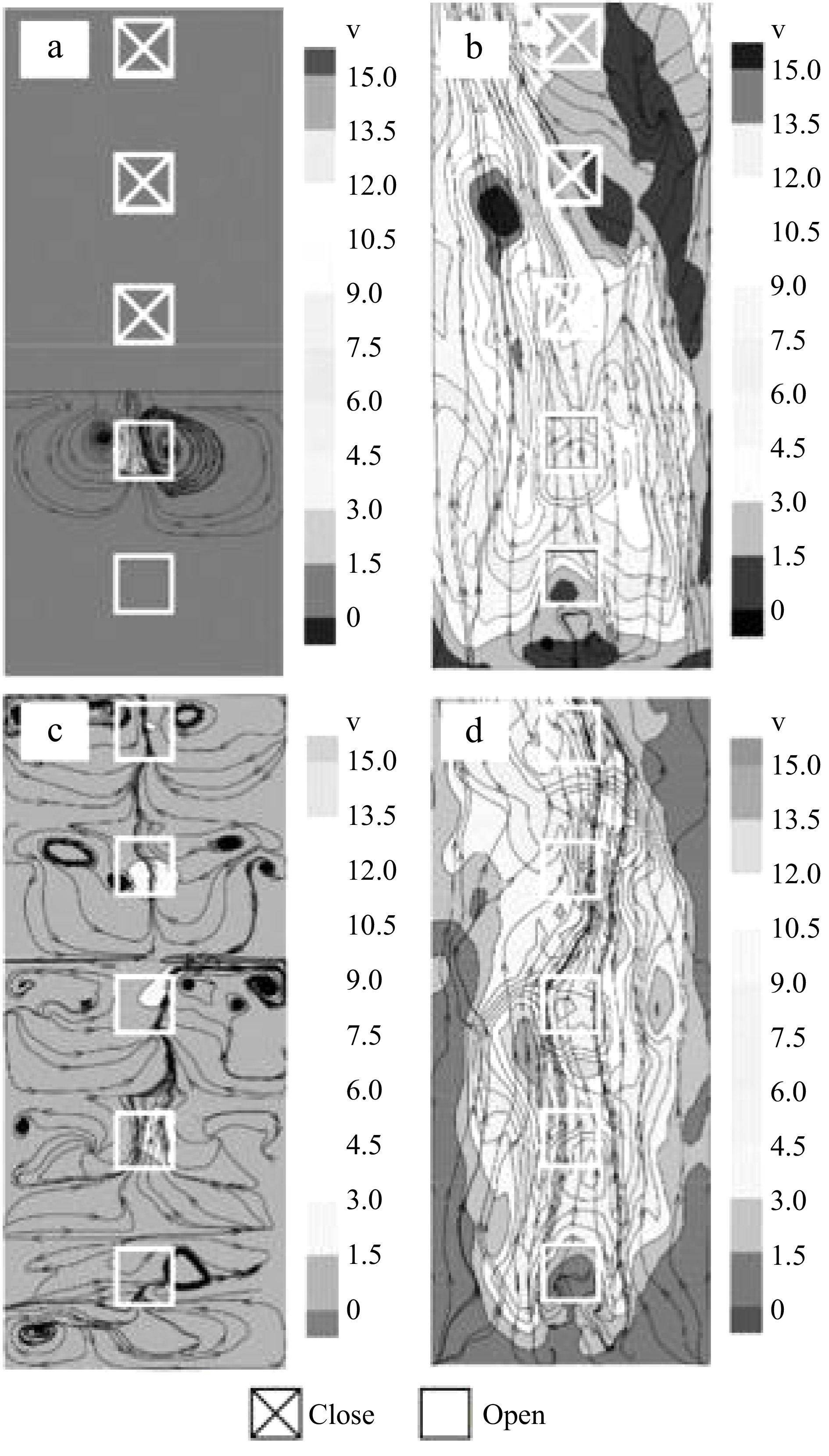 Influence of open and closed windows on the vertical spread ...