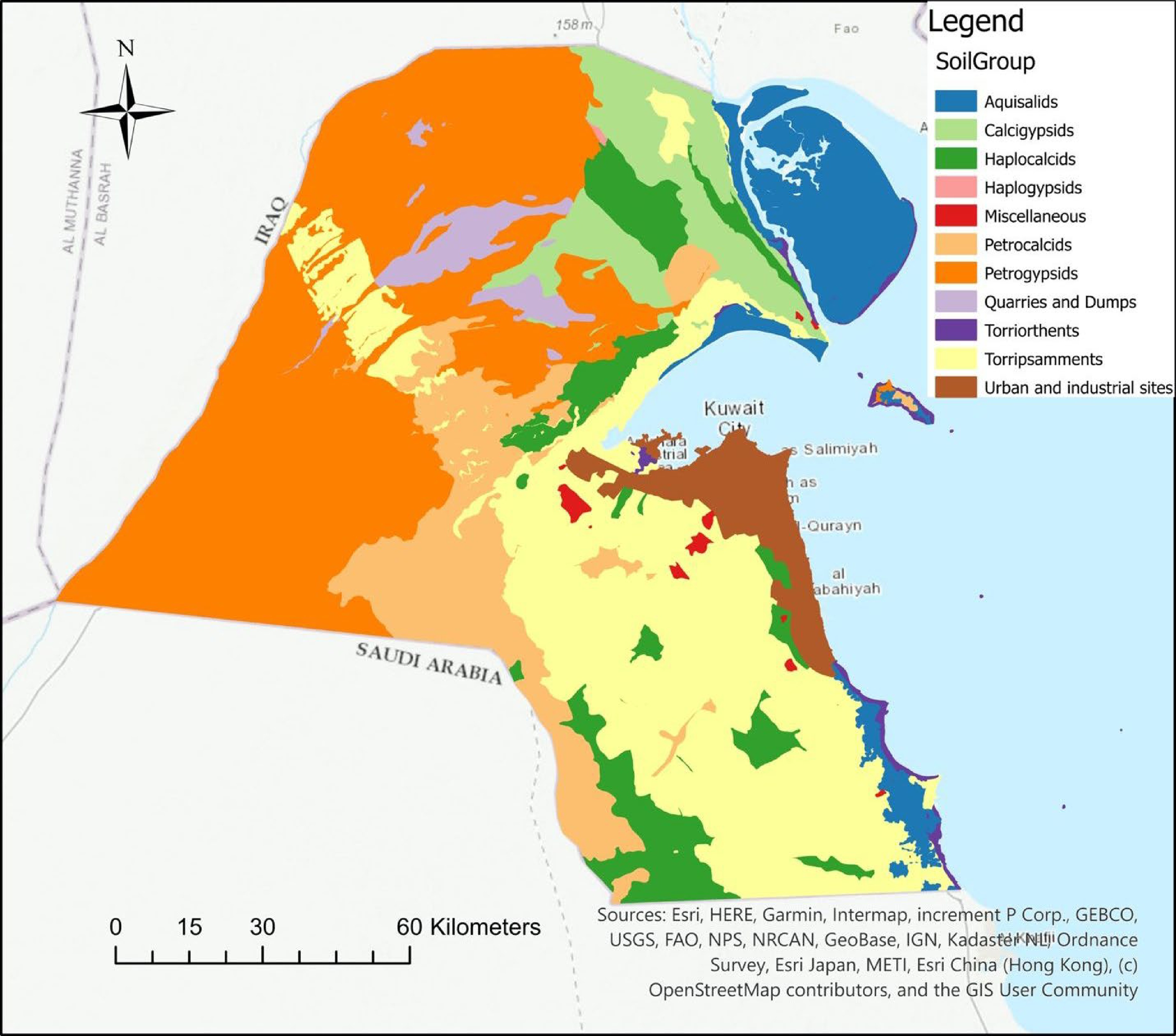 Native and xeric plant recommendations for urban landscapes in Kuwait